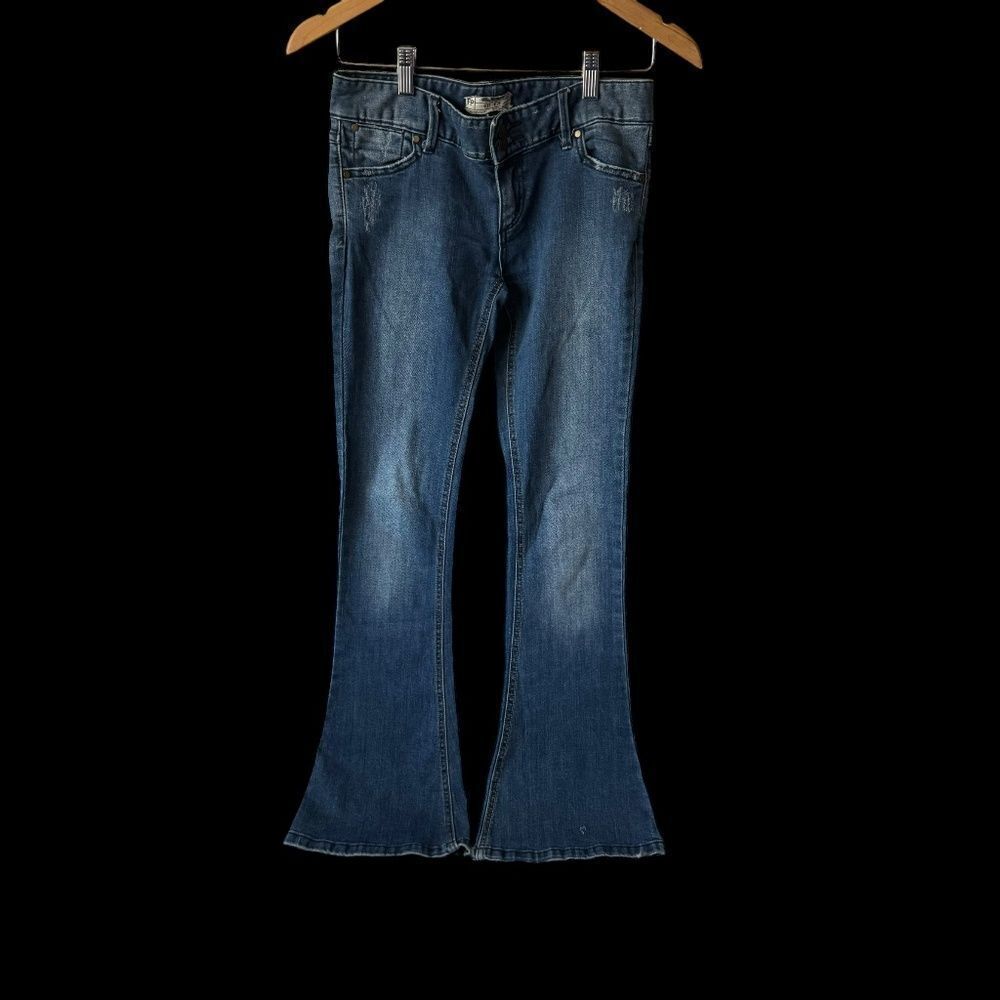 Free People Mid Rise Flare Leg‎ Jeans Sz 26